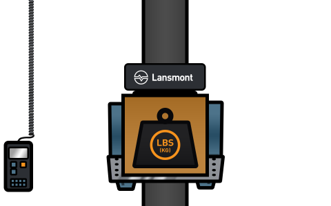 Test specimen weight/system capacity